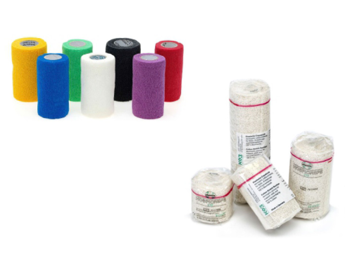 BANDAGES (crepe & cohesive) BANDAGES (crepe & cohesive)